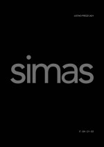 Новый каталог и прайс-лист фабрики SIMAS 2021